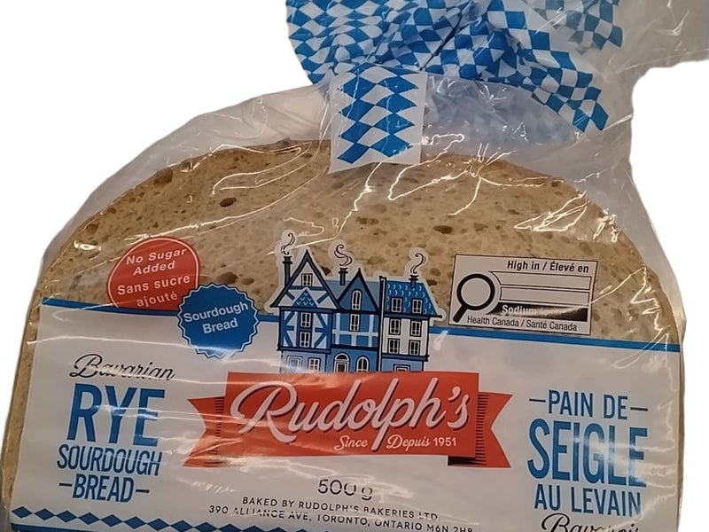 Rudolph's Rye Bread 500g