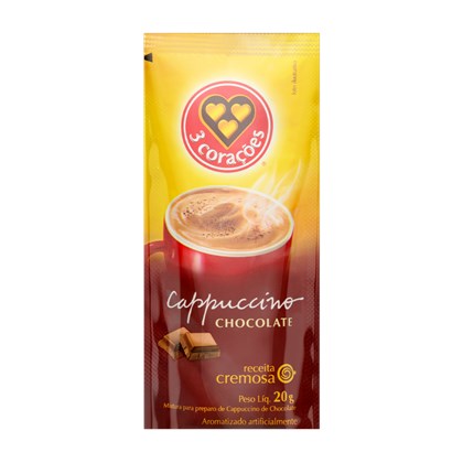 3 Coracoes Cappuccino Chocola
