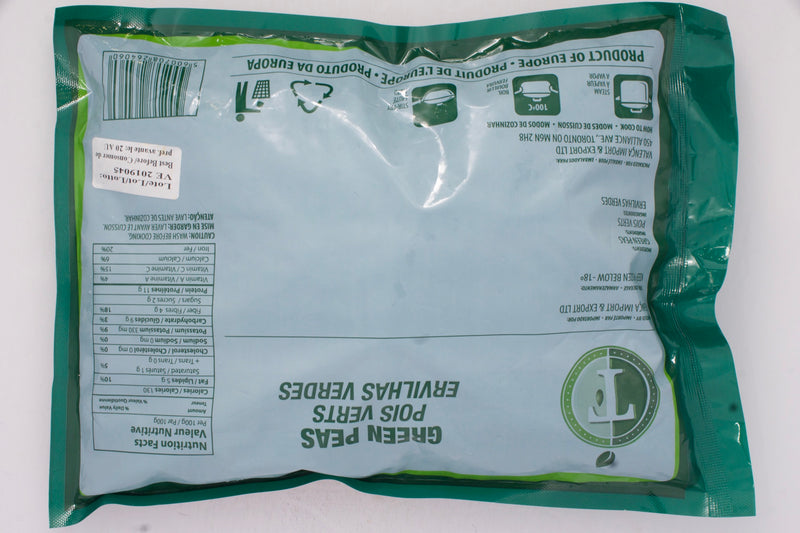 Tavora Frozen Green Peas 750g