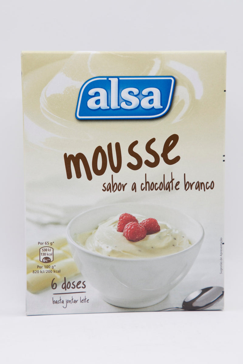 Alsa Mousse Whit Chocolat 133g