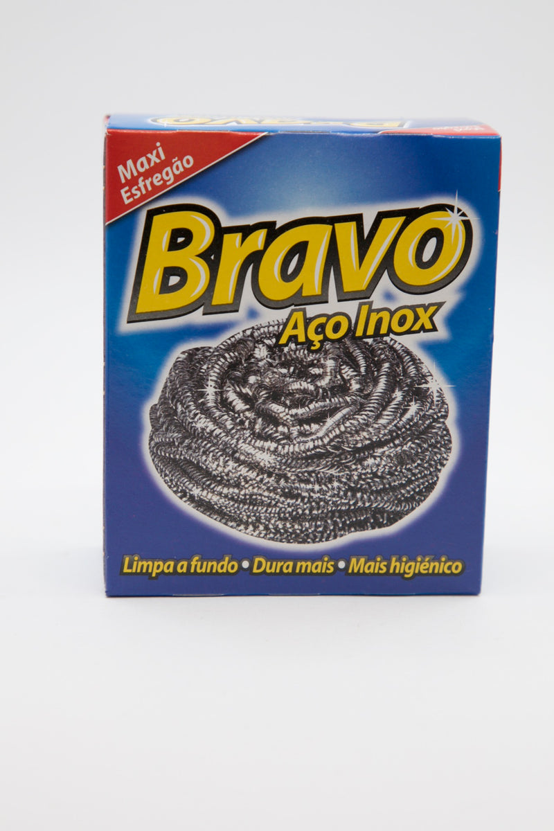 Bravo Esfregao Aco Inox