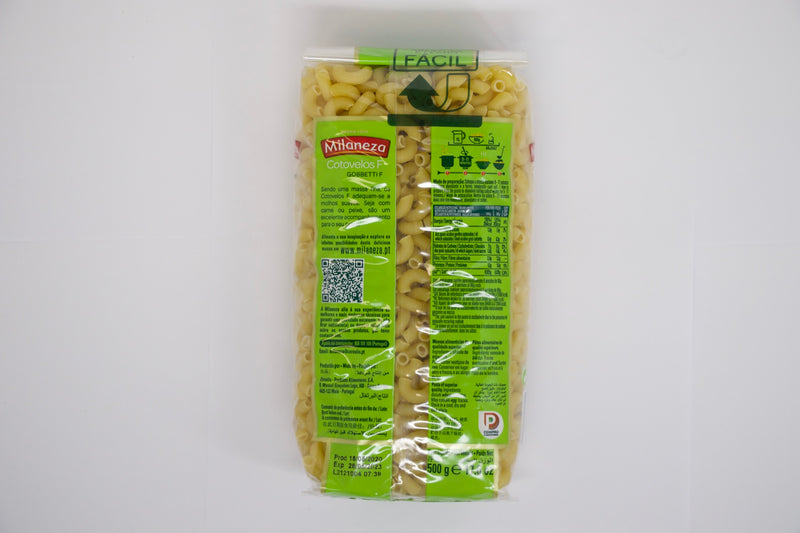 Milaneza Cotovelos F 500g