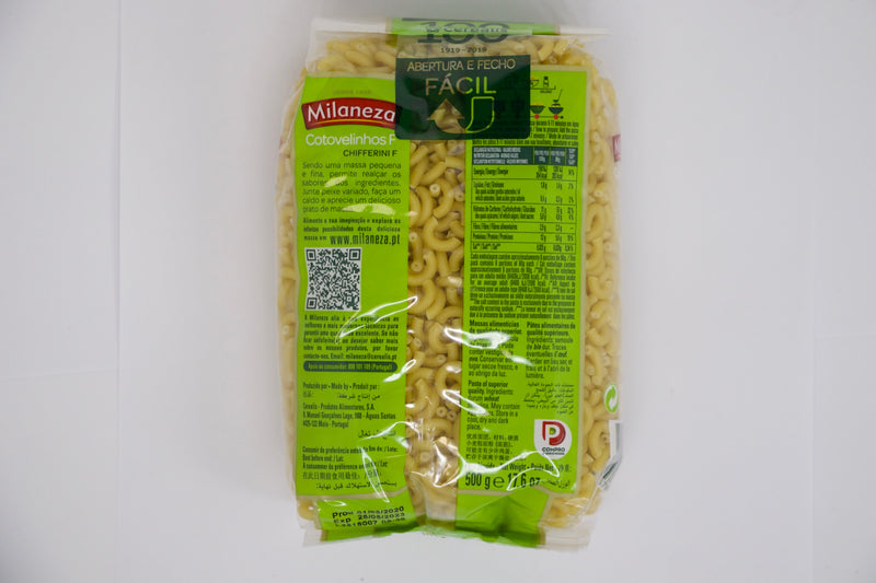 Milaneza Cotovelinhos F 500g