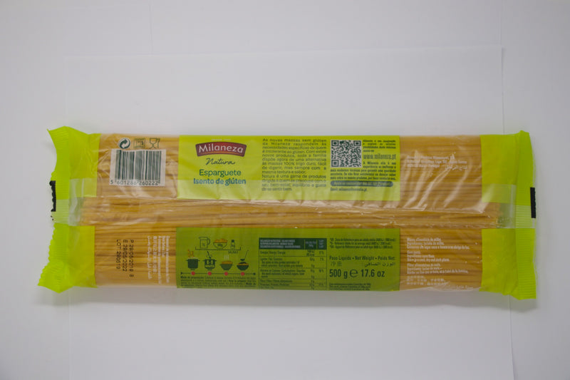 Milaneza Esparguete S/Gluten