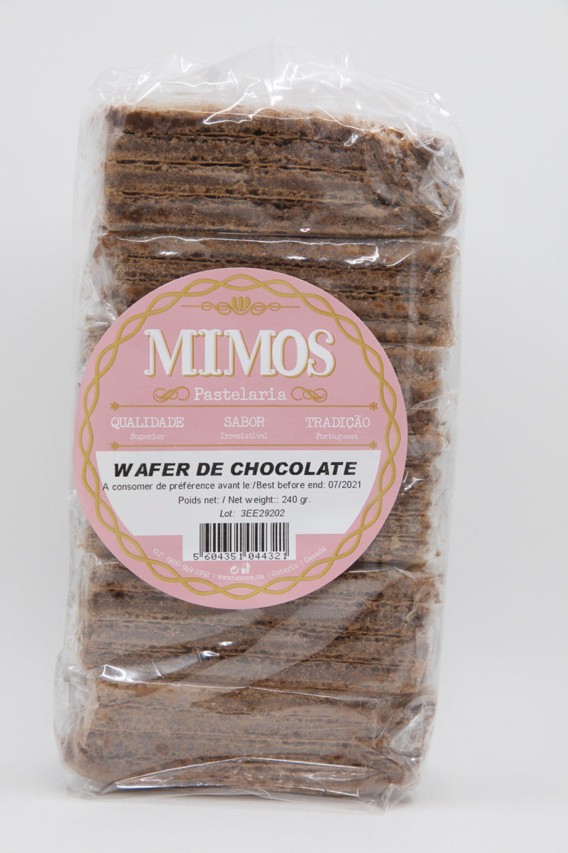 Mimos Wafers Chocolate 240g