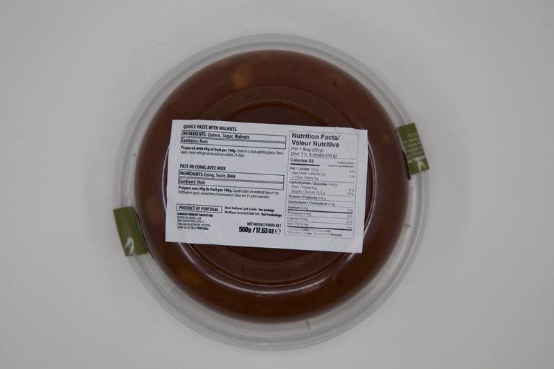 Q.J Marmelada Com Noz 500g