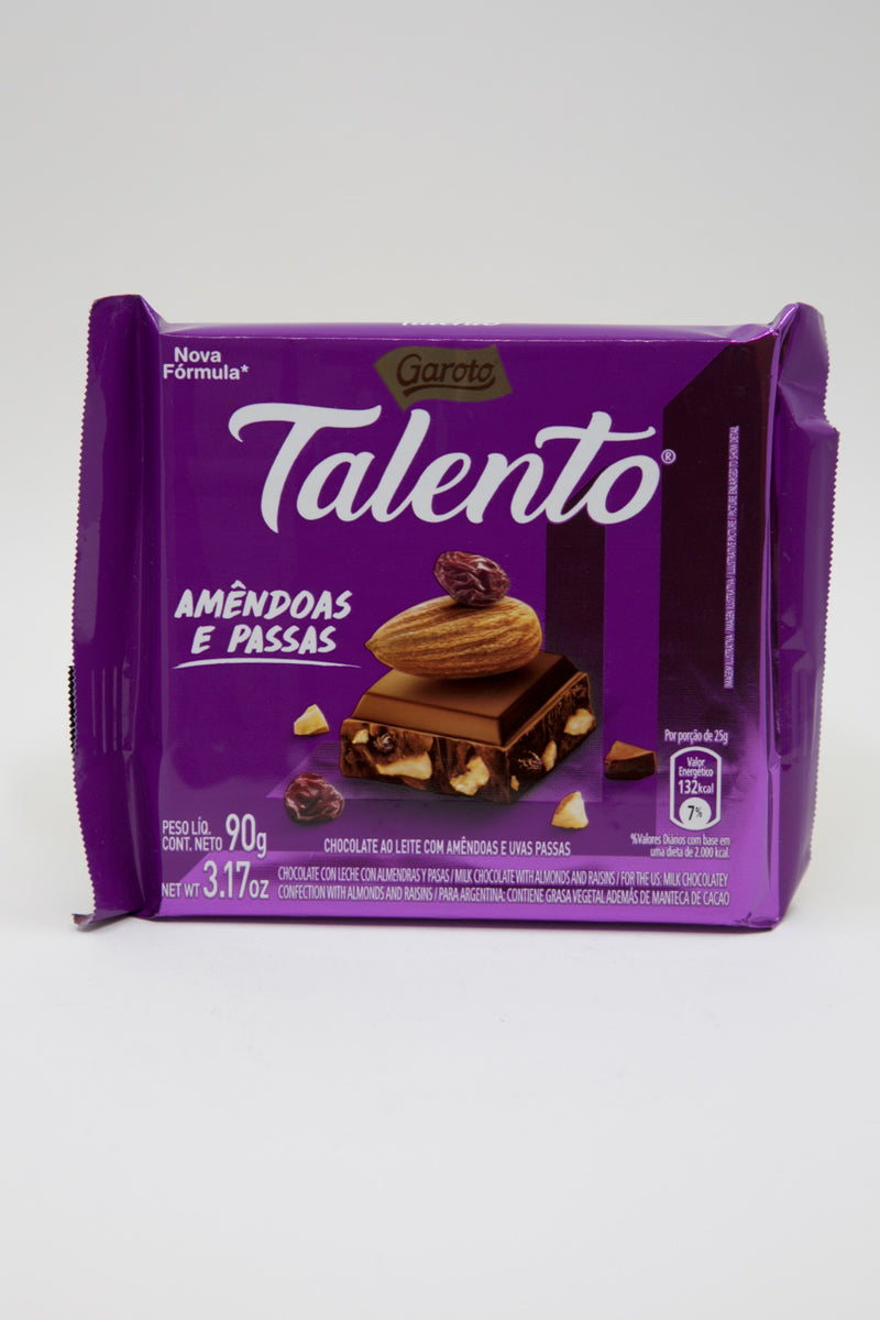 Talento Amendoas Passas 90g
