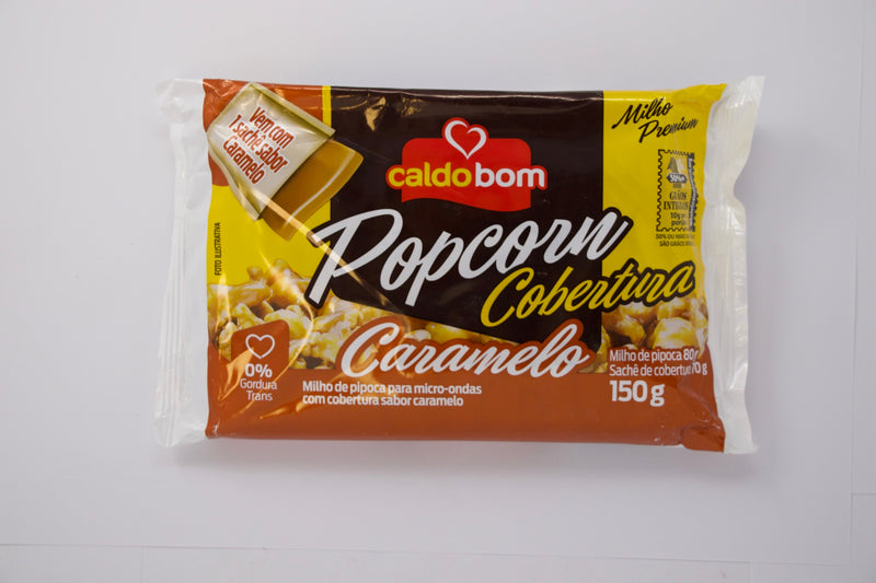 CaldoBom Popcorn Caramelo 150g