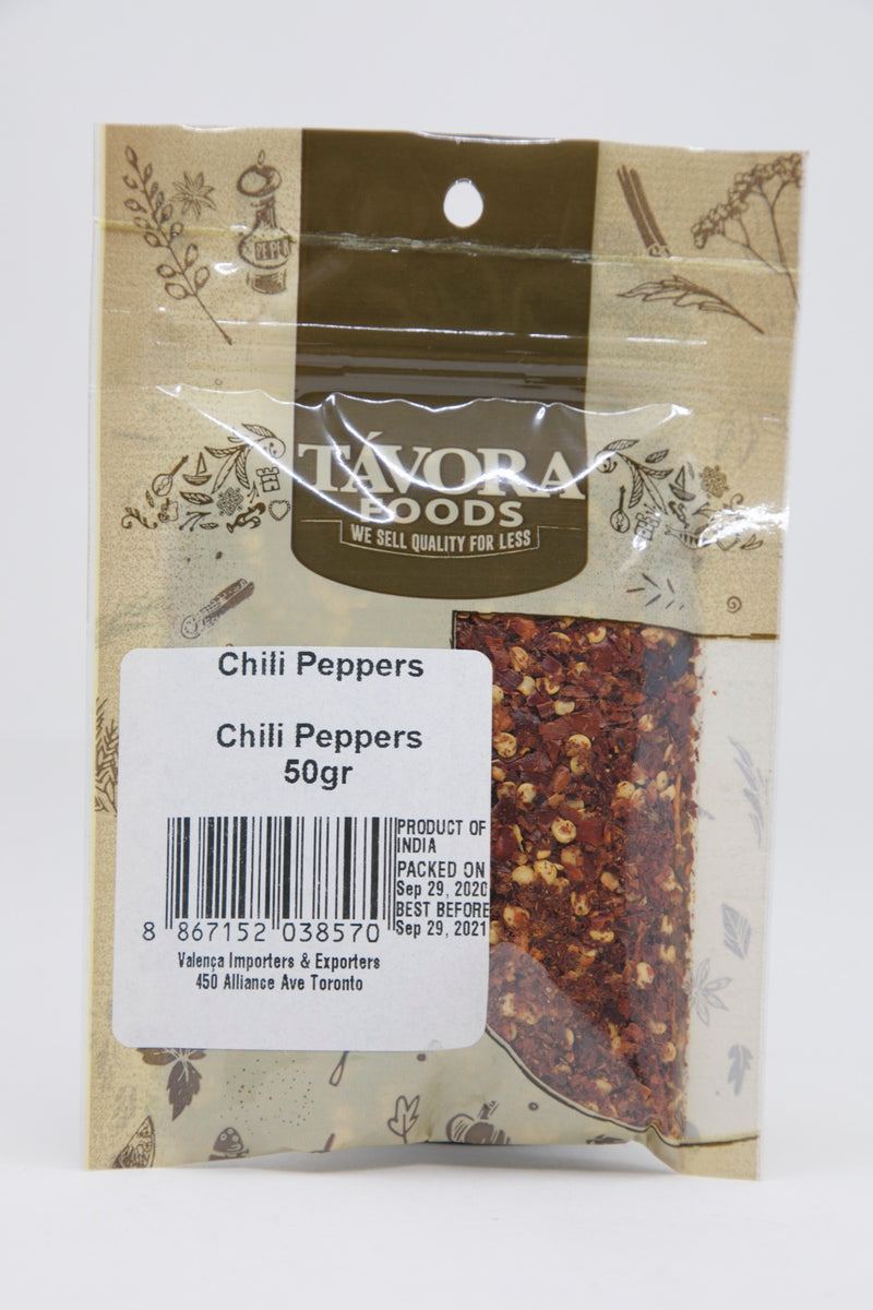 Tavora Hot Chili Pepper 50gr