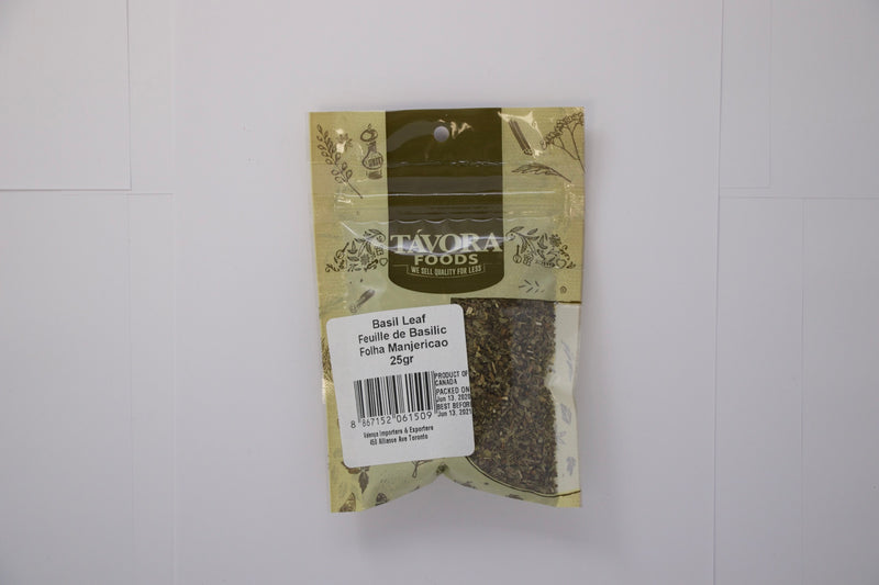Tavora Basil Leaf 25g