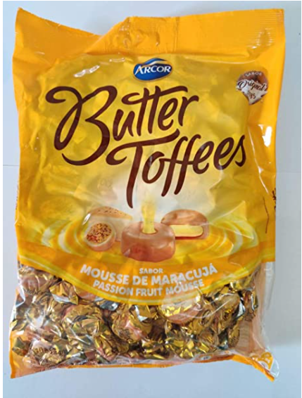 Arcor Butter Toffees Maracuja