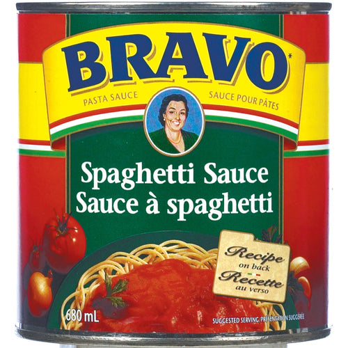 Bravo Spag Sauce Reg 680ml