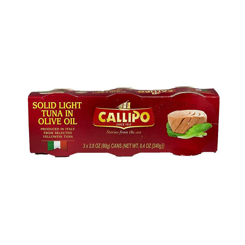 Callipo Solid Light Tuna 3x80g