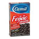 Camil Feijao Pronto Preto 490g