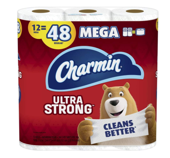 Charmin Ultra Strong 12 rolls