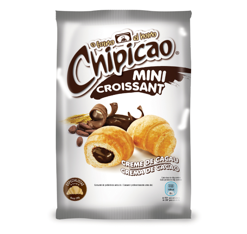 Chipicao Cacau Mini Croiss 80g