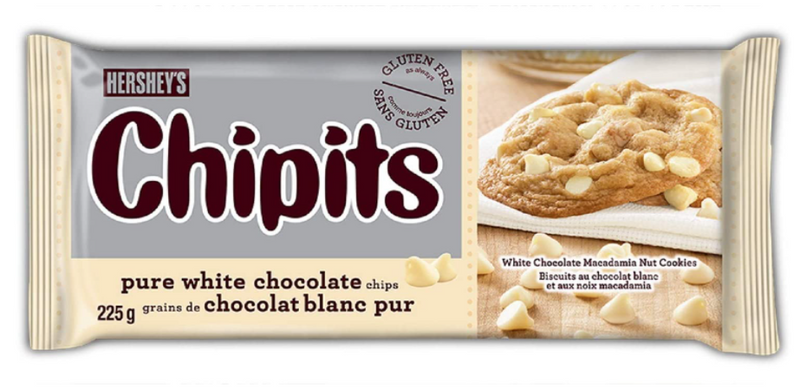 Chipits White Chocolate 225g