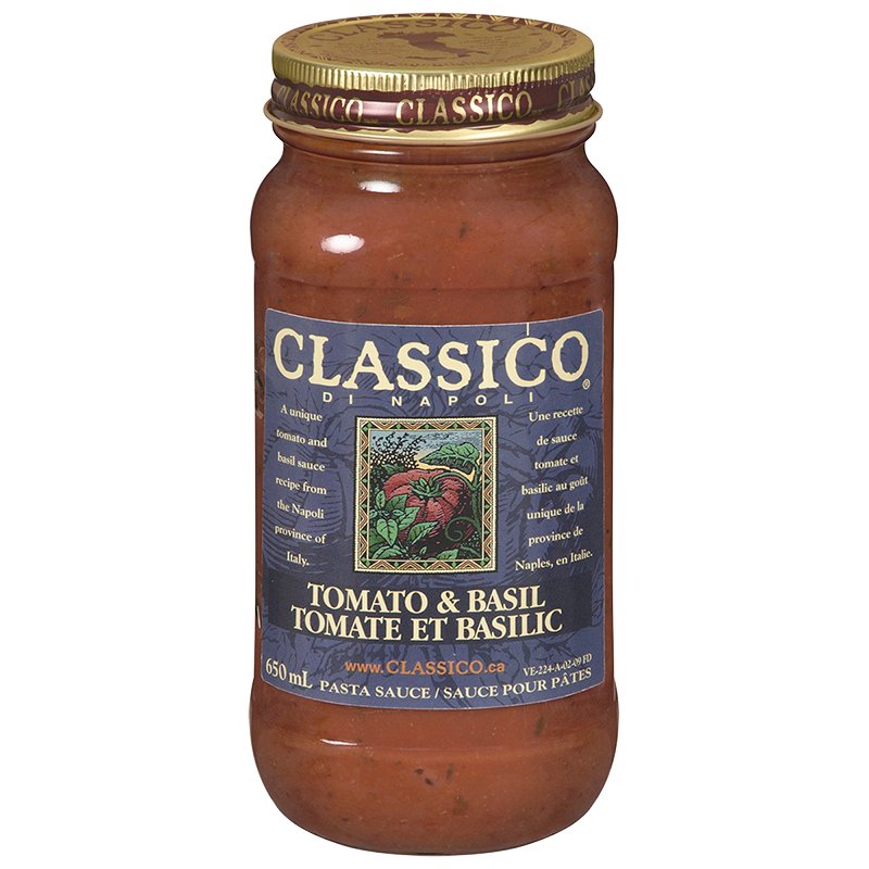Classico Tomato & Basil 650ml
