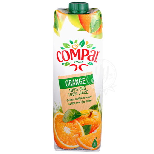 Compal 100% Orange Juice 1L