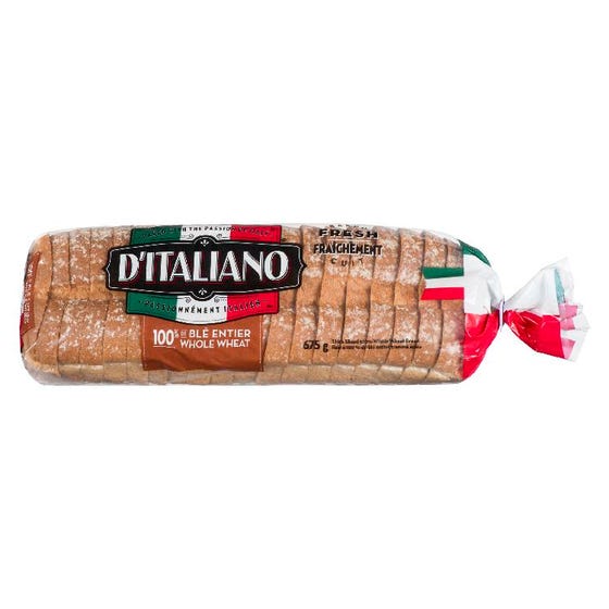 D Italiano Whole Wheat  675g