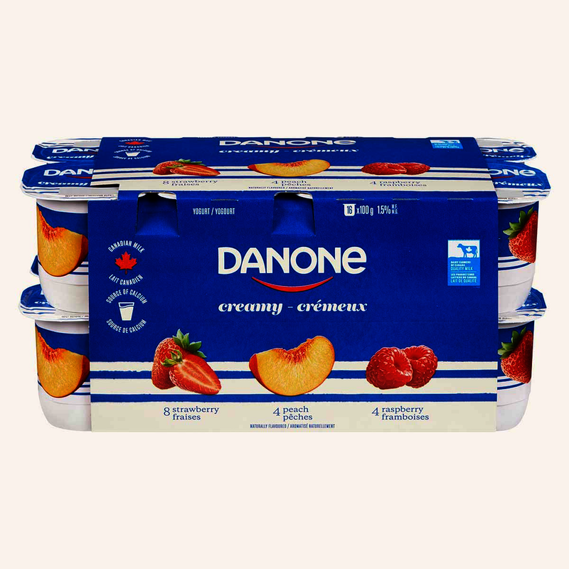 Danone Creamy 16pc Variety