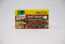 Knorr Beef 6 Cubes 63g