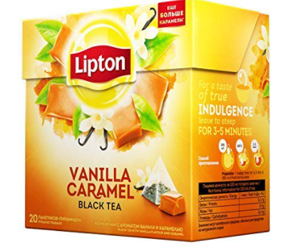 Lipton Vanilla/Car Tea 20 Bags