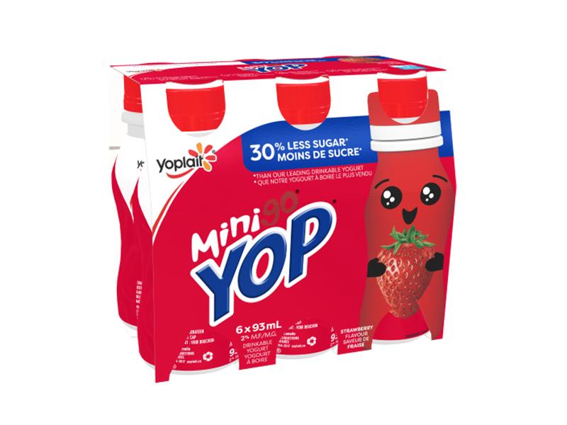 Mini go Yop Strawberry 6x93ml