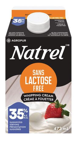 Natrel 35% Whip Cream 473ml