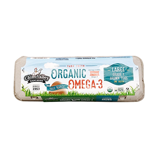 Organic Omega 3 Large 12Eggs