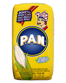 Pan Pre-Cooked White Corn Meal