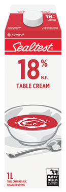 Sealtest 18% Table Cream 1L