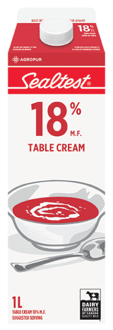 Sealtest 18% Table Cream 1L