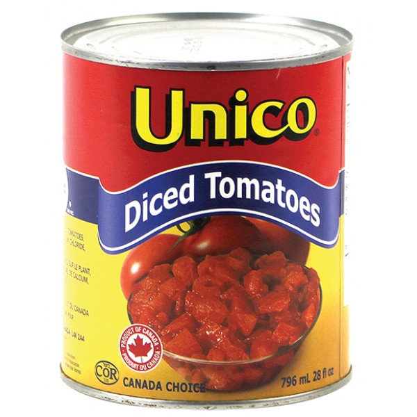 Unico Tomatoes Diced 796ml