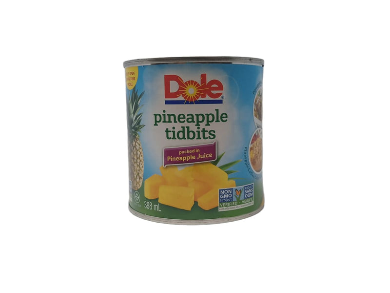 Dole Pineapple Tidbits 398ml