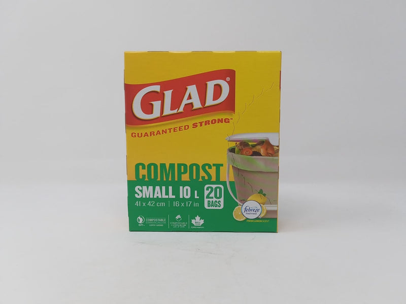 Glad Compost. Bags Small 20 Ea