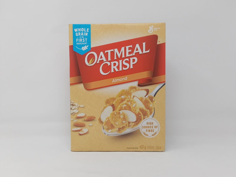 GM Oatmeal Crisp Almond 437g