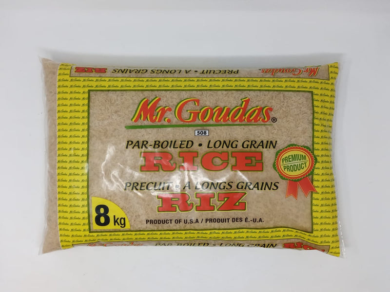 Mr.Goudas Parboiled Rice  8 Kg